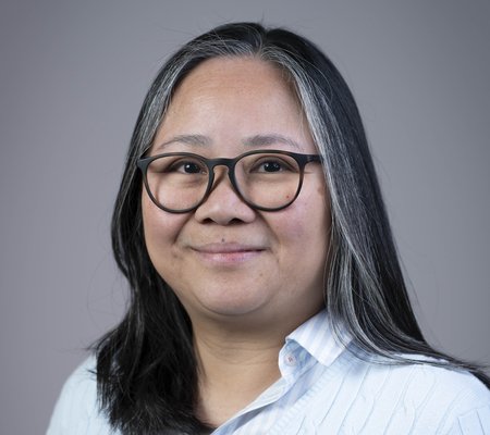 Corporate style head and shoulders portrait of Cherry Lumley, Safety Investigator at the Health Services Safety Investigations Body.