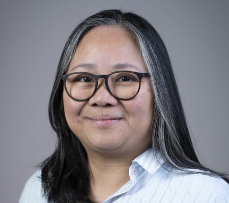 Corporate style head and shoulders portrait of Cherry Lumley, Safety Investigator at the Health Services Safety Investigations Body.
