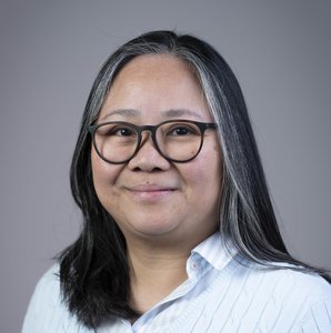 Corporate style head and shoulders portrait of Cherry Lumley, Safety Investigator at the Health Services Safety Investigations Body.